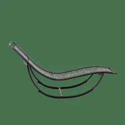 CASA ACAPULCO Chaise Longue Basculante Noir* Chaises Longues