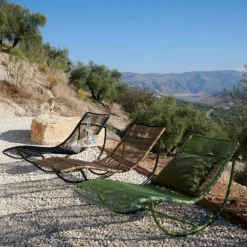 CASA ACAPULCO Chaise Longue Basculante Noir* Chaises Longues