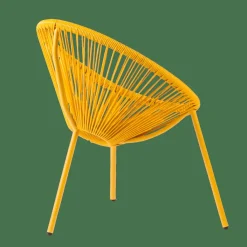 CASA ACAPULCO Chaise Pour Enfants Jaune*Enfant Kids|Chaises Pour Enfants
