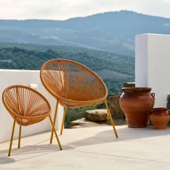 CASA ACAPULCO Chaise Pour Enfants Jaune*Enfant Kids|Chaises Pour Enfants