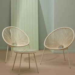 CASA ACAPULCO Salon De Jardin Sable* Salon De Jardin