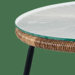 CASA ACAPULCO Table Lounge Naturel* Tables Basses De Jardin