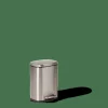 CASA ADELE Poubelle à Pédale 5l Argent* Poubelles De Cuisine|Poubelles