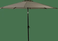 CASA ALU Parasol Sans Pied De Parasol Taupe* Parasols