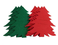 CASA ARBO Porte-couverts Set De 4 Rouge* Pochettes À Couverts