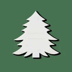 CASA ARBO Porte-couverts Set De 4 Blanc* Pochettes À Couverts