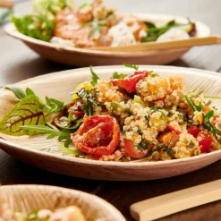 CASA ARECA LEAF Assiettes Set De 6 Naturel* Assiettes