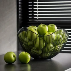 CASA ASTER Corbeille à Fruits Noir* Accessoires De Cuisine