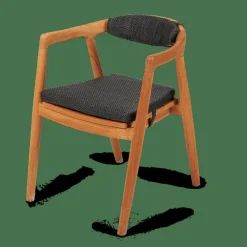 CASA AUGUST Coussin Dossier Noir* Coussins De Chaise