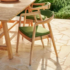 CASA AUGUST Coussin Dossier Vert* Coussins De Jardin