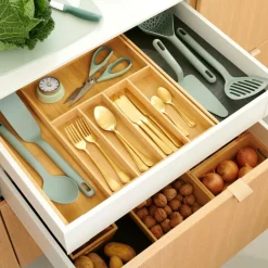 CASA AXELLE Couverts 16 Pièces Doré* Ménagères