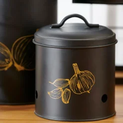 CASA BAMBOO Boîte De Rangement à Fins Herbes Naturel* Boîtes Métalliques|Boîtes De Conservation