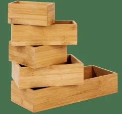 CASA BAMBOO Organisateur Tiroir Naturel* Accessoires De Cuisine