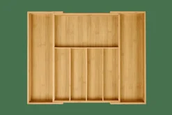 CASA BAMBOO Organisateur Tiroir Escamotable Naturel* Paniers Tiroirs