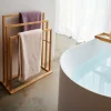 CASA BAMBOO Porte-serviettes Naturel* Meubles Salle De Bain
