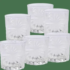 CASA BAR S/6 Verres Transparent* Verres À Boire