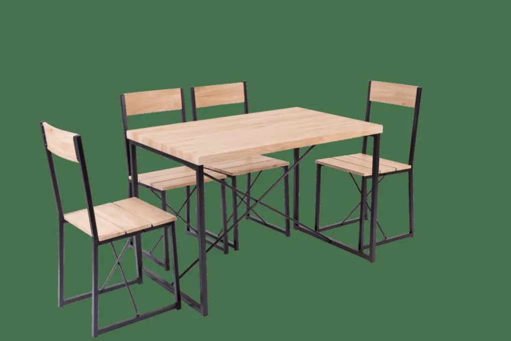 CASA BASIC Set à Dîner Naturel* Tables À Manger