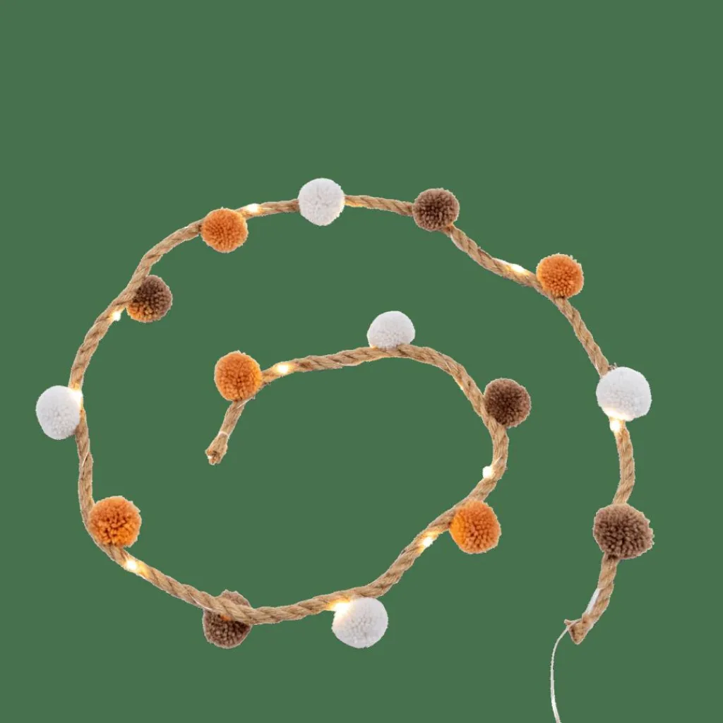 CASA BASIL Guirlande Lumineuse Diverses Couleurs, Blanc, Brun, Terre Cuite* Kids|Guirlandes Lumineuses