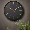 CASA BLACK Horloge Murale Noir* Horloges