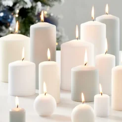 CASA BOLA Bougie Boule Rouge Foncé* Bougies