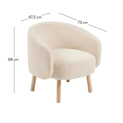 CASA BOLI Fauteuil Largeur : 67,5 Cm* Fauteuils|Canapés