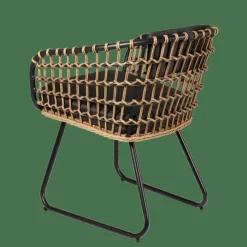 CASA BONES Chaise Noir* Chaises De Jardin