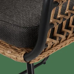 CASA BONES Chaise Noir* Chaises De Jardin