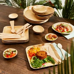 CASA BRAID Rond De Serviette Set De 2 Naturel* Ronds De Serviette