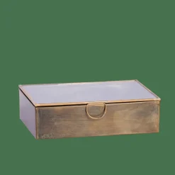 CASA BRUSH Boîte De Rangement Doré* Boîtes De Rangement