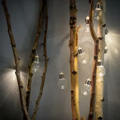 CASA BULB Guirlande Lumineuse Solaire 10 Leds Transparent* Éclairage Extérieur