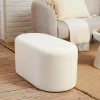 CASA CAPSULE Pouf Blanc* Poufs