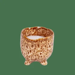 CASA CERAMIC Bougie En Pot Brun* Bougies