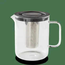 CASA CHAI Théière 1,5 L Noir, Transparent* Accessoires Thé