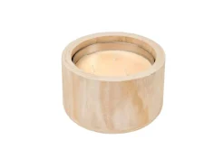 CASA CITRONELLA WOOD Bougie De Jardin Beige* Bougies De Jardin