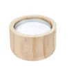 CASA CITRONELLA WOOD Bougie De Jardin Blanc* Bougies De Jardin