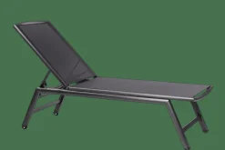 CASA COMFORT Chaise Longue Noir* Chaises Longues