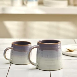 CASA CORA Mug Vert, Mauve* Mugs