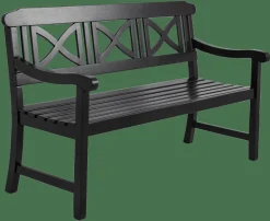 CASA CROS Banc Noir* Bancs De Jardin