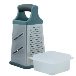 CASA CUISINO Râpe Tour Avec Récipient Vert* Aide Cuisine