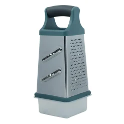 CASA CUISINO Râpe Tour Avec Récipient Vert* Aide Cuisine