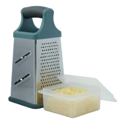 CASA CUISINO Râpe Tour Avec Récipient Vert* Aide Cuisine
