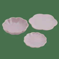 CASA DAHLIA FLOWER Assiette Mauve Clair* Assiettes