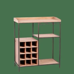 CASA DAMIAN Étagère Murale Noir* Étagères Murales