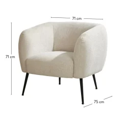 CASA DAVI Blanc Cassé* Fauteuils|Canapés