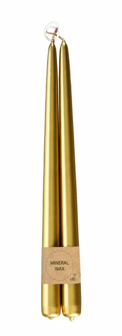 CASA DUO Bougies Dîner Set De 2 Brun* Bougies