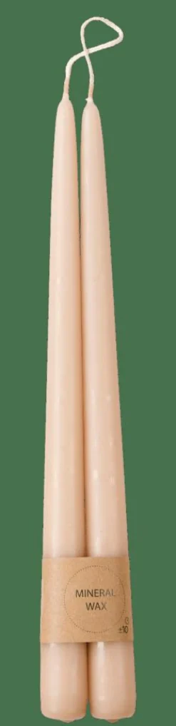 CASA DUO Bougies Dîner Set De 2 Beige* Bougies