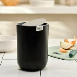 CASA EKO Mini Poubelle De Table 1,5l Noir* Poubelles De Cuisine