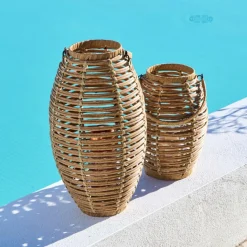 CASA ELLIPS Lanterne Naturel* Lanternes|Éclairage Extérieur