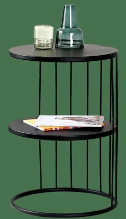 CASA ELMER Table D'appoint Noir* Tables D'Appoint