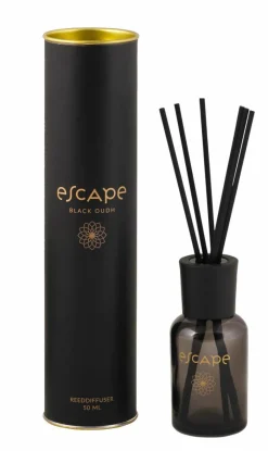 CASA ESCAPE BLACK OUDH Bougies Chauffe-plat Parfumées Set De 9 Noir* Bougies Parfumées